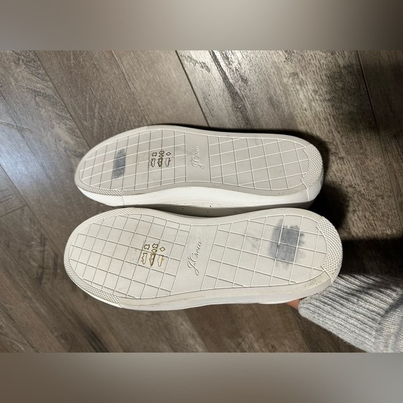 J.Crew Saturday Sneaker Leopard Calf Hair 9 NWOB - Picture 4 of 6